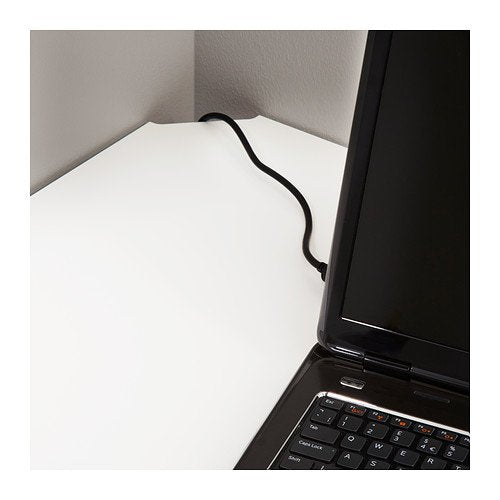 IKEA Corner Table, White 102020.1185.3022