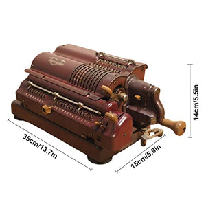 Amdsoc Hand Crank Desktop Calculator - Antique Mechanical Collection