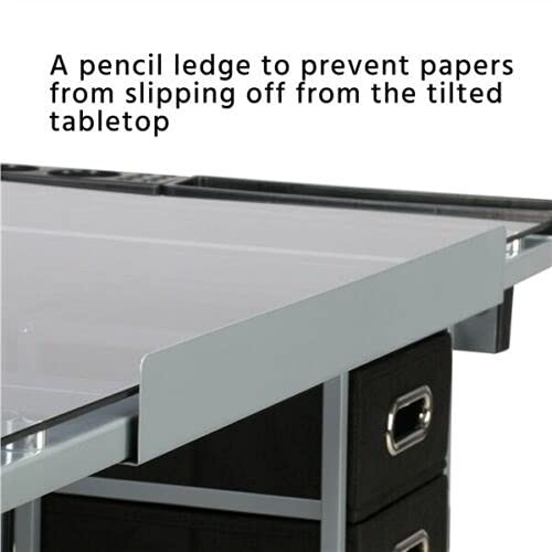 ZLYY Adjustable Drafting Table Artist Drawing Table Craft Desk Home Office Art Use