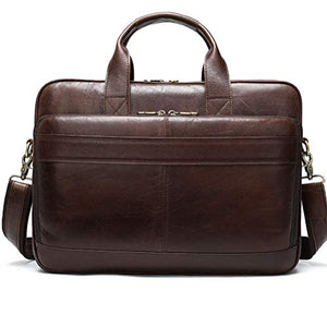 CHNOOI Watch Box Business Men Briefcase Laptop Bag Leather Men Messenger Bag Leather Leather Work/Office Bag Men Briefcase Men