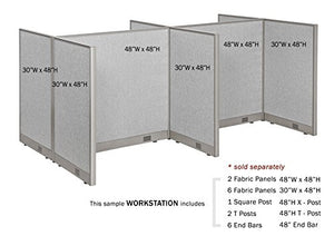 GOF Office Full Partition Fabric Panel (48w x 48h)