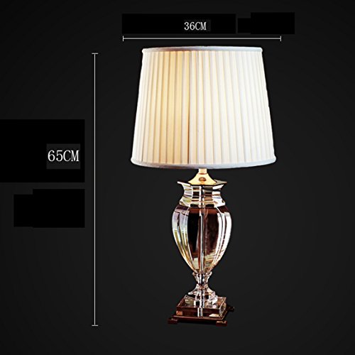 HZB Modern Minimalist Modern Living Room Lamp Crystal Lamp Crystal Lamp Bedroom Bedside Lamp Creative Fashion