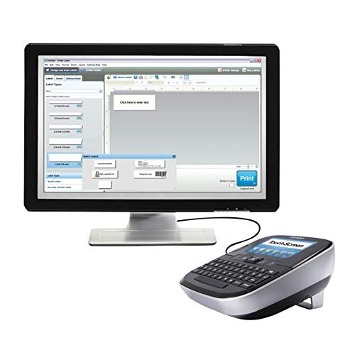 DYMO LabelManager 500TS Full-Colour Touch Screen Label Maker with PC or Mac Connection (1790417)