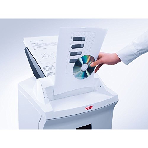 HSM SECURIO AF150 L5 Cross-Cut Shredder - 9 Gallon Capacity, White