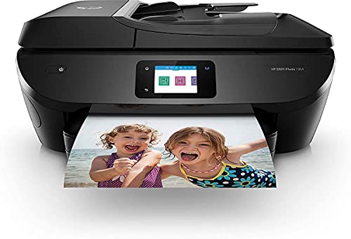 HP Envy Photo 7864 All-in-One Inkjet Printer, Scan, Copy and Fax with Mobile Printing Capability, K7S01A (Renewed)