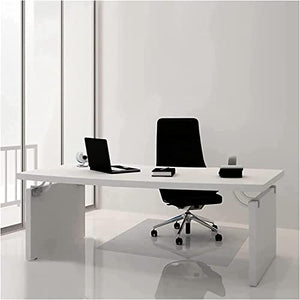 ZHOUHONG Clear Hard-Floor Chair Mat for Office Chair, 2mm Thick - Heavy Duty Floor Protector