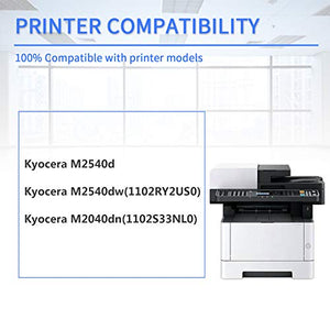 6 Pack Black TK-1172 1T02S50US0 Compatible Toner Cartridge Replacement for Kyocera M2540d M2540dw(1102RY2US0) M2040dn(1102S33NL0) Toner Printer