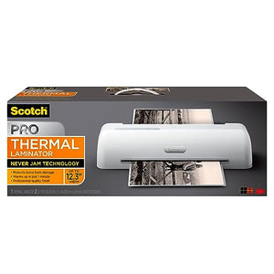 Scotch PRO Thermal Laminator, 12.3-Inch, 1-Minute Warm-up, Fast Lamination, Never Jam Technology, 4-Roller Machine (TL1306)