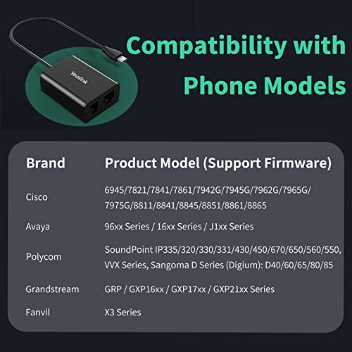 Yealink WH62 Wireless Headset with EHS60 Adapter - DECT Headset with Microphone - Teams Zoom Certified - Noise Canceling Mic - Compatible for Cisco Avaya Poly Grandstream Desk Phone IP VoIP SIP Phones