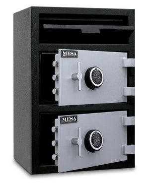 Mesa Safe MFL3020EE Depository Safe, 1.4 Top and 2.2 Bottom Interior Cubic feet, 2 Compartments