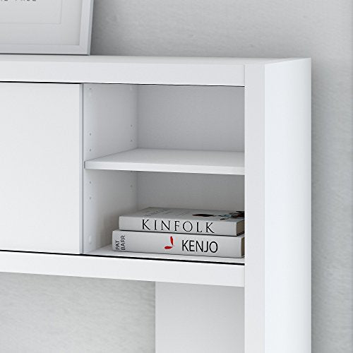Bush Business Furniture Echo Hutch, 60W, Pure White