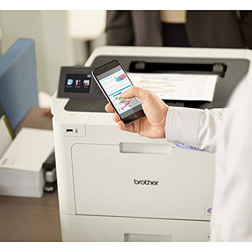 Brother HL-L8360CDWB USB & Wireless Print Only Color Laser Printer for Home Business Office - 2.7" Touchscreen LCD, 31 ppm, 600 x 2400 dpi, 8.5 x 14, Automatic 2-Sided Print, Tillsiy Printer Cable