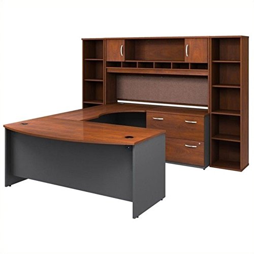 Bush Business Series C 6-Piece U-Shape Right-Hand Corner Desk