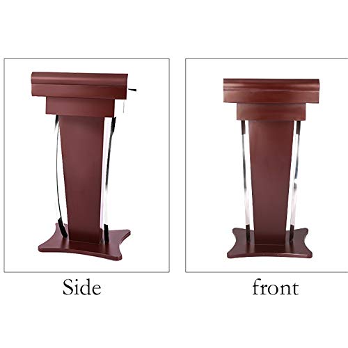 Generic Lectern Podium Stand Solid Wood - White, for Church, Schools, Hotel & Restaurant