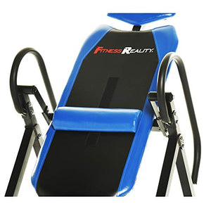 Fitness Reality 690XL Inversion Table with Lumbar Pillow, 300 Lbs Capacity