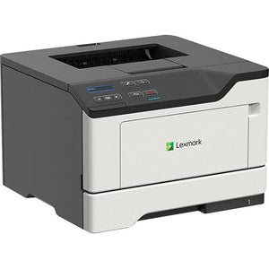 Lexmark MS320 MS321dn Desktop Laser Printer - Monochrome - 38 ppm Mono - 1200 x 1200 dpi Print - Automatic Duplex Print - 350 Sheets Input - Ethernet - 50000 Pages Duty Cycle