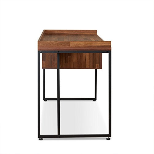 Acme Sara Desk, Walnut & Sandy Black