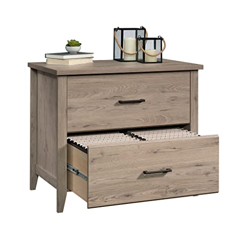 Sauder Laurel Oak 2-Drawer Lateral File Cabinet, L: 33.86" x W: 20.87" x H: 29.02