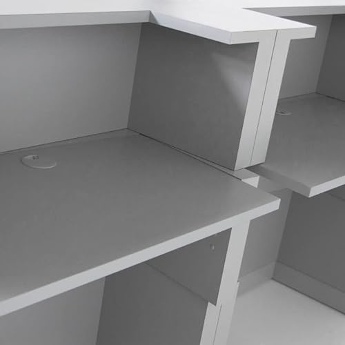 KANSOLE Zen Grey Reception Desk