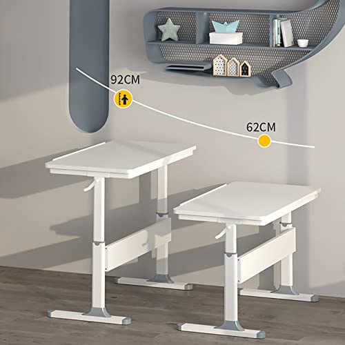 EESHHA Drawing Table Drafting Desk with Height Adjustable and Tilting Large Surface Tabletop