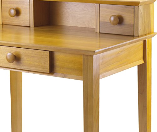 Winsome Wood Studio Home Office, Honey