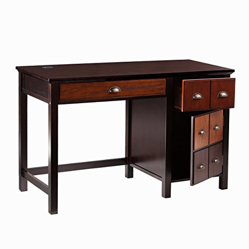 Southern Enterprises Hendrik Apothecary Desk in Espresso