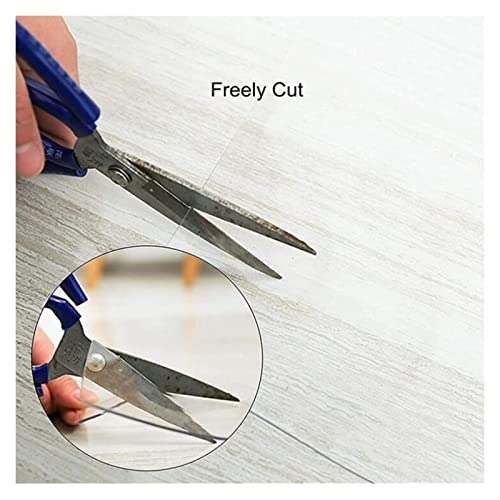 HAIZON Hard-Floor Chair Mat for Hard Floors - Clear Plastic Vinyl Office Mat - Non-Skid Carpet Protector - 1mm Thick