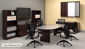 GOF Conference Table & Chair Set (G11740) - Dark Cherry, Espresso, Artisan Grey, Mahogany, Walnut - 8ft Table Only