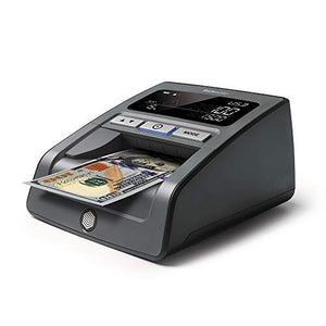 Safescan 185-S - Multi-direction automatic counterfeit bill detector - 100% dollar bill verification - 112-0575, black