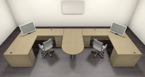 UTM Furniture Modern Executive Office Workstation Desk Set