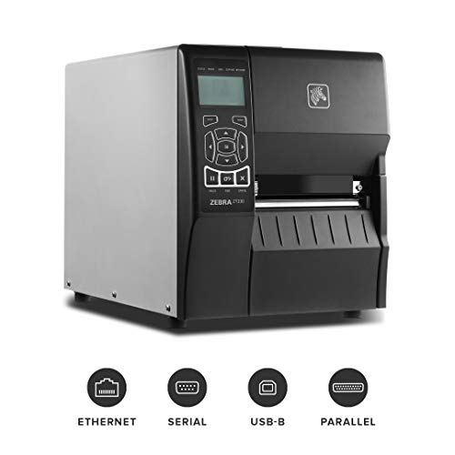 Zebra ZT230 Thermal Transfer Industrial Printer 203 dpi Print Width 4 in Serial USB Parallel ZT23042-T01100FZ