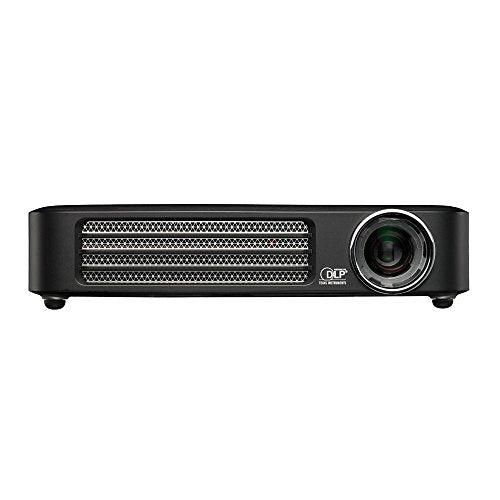 Vivitek Qumi Q6-GY Q6 800 Lumen WXGA LED MHL HDMI Projector with Wireless and Miracast Capability (Gray)