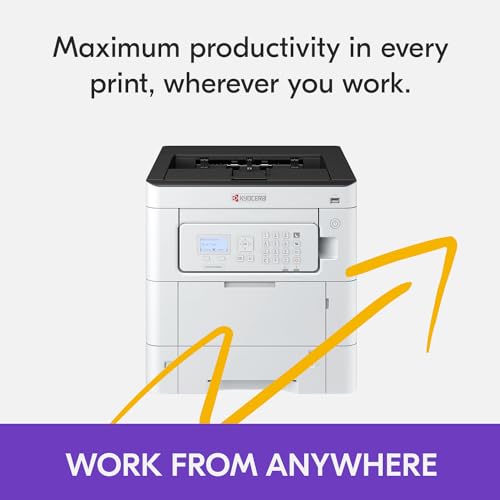 KYOCERA ECOSYS PA3500cx Color Laser Printer 37 ppm, 1200 dpi, Gigabit Ethernet, 5 Line LCD, 650 Sheet Capacity