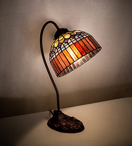 Meyda Lighting Tiffany Candice Desk Lamp - 18" High