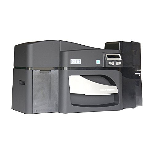 Fargo DTC4500e Single side ID Card Printer & Supplies Bundle with Card Imaging Software