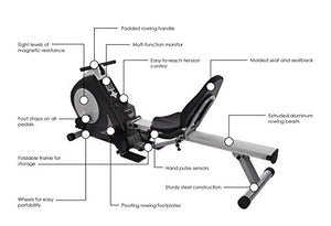 Stamina Conversion II Recumbent Exercise Bike/Rower