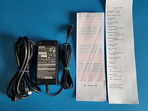 Epson TM-U220B M188B POS Receipt Printer USB Interface - Red & Black Ribbon - with Power Supply (Renewed)