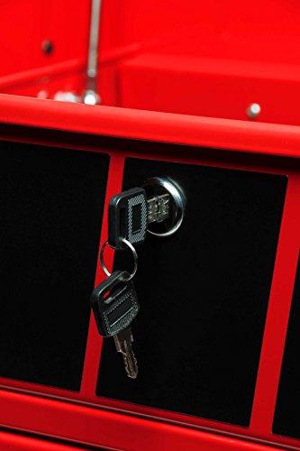 Sunex Tools Sunex 8057 Premium Full Drawer Service Red Cart