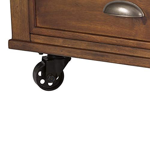 Liberty Furniture INDUSTRIES Arlington House Credenza, W48 x D22 x H31, Medium Brown