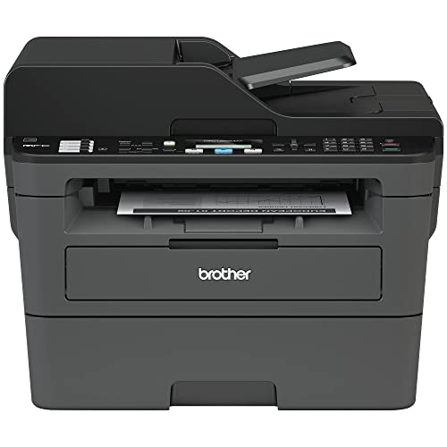 Brother Premium MFC-L2690DW Series Compact Monochrome All-in-One Laser Printer | Print Copy Scan Fax | Wireless | Mobile Printing | Auto 2-Sided Printing | ADF | 26 ppm | (Renewed)