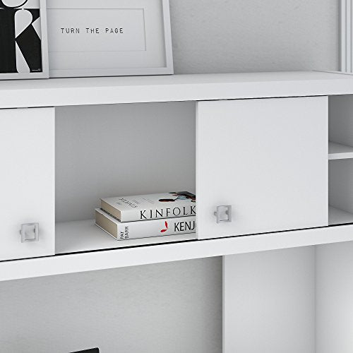 Bush Business Furniture Echo Hutch, 60W, Pure White