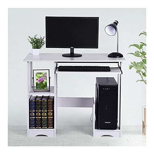 Computer Folding Table Modern Computer Desk Minimalist Study Writing Desk Laptop Study Table for Home, Office, Workstation, Bedroom Office Desk