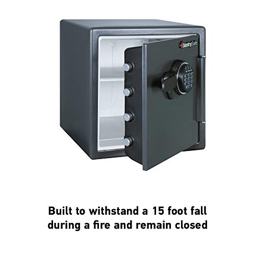 SentrySafe SF123ES Fireproof Safe with Digital Keypad 1.23 Cubic Feet
