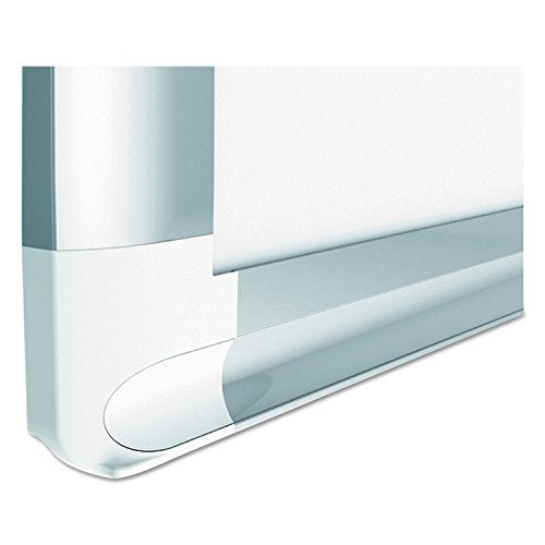 MasterVision Magnetic Platinum Plus Porcelain Dry Erase 1 x 2 inch Grid Planner, 48 x 72 inches Aluminum Frame (CR1230830)