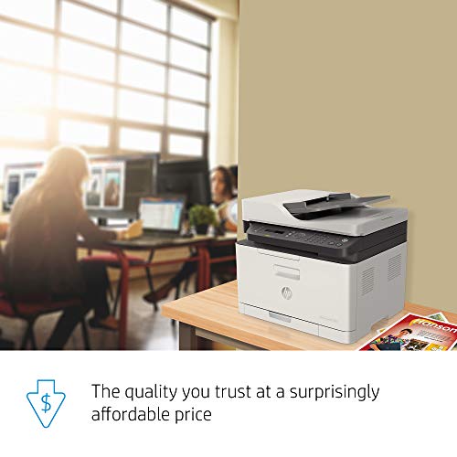 HP Color Laser 179Fnw Wireless All in One Laser Printer with Mobile Printing & Built-in Ethernet (4ZB97A)