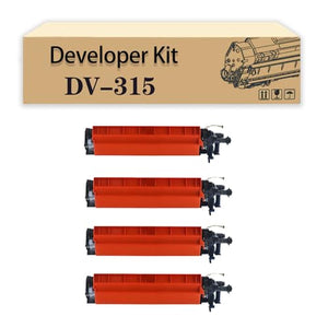 LISTWA Compatible Replacement DV-315 Developer Kit for Konica Minolta C250i C300i C360i C7130i Printers, High Yield 300,000 Pages - BYMC 4 Pack