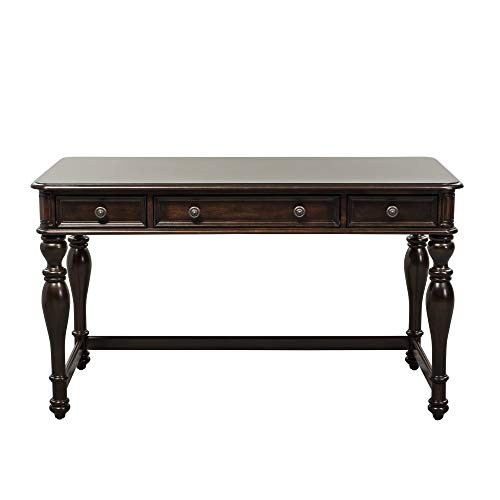 Liberty Furniture 720-HO107 Kingston Plantation Office Writing Desk, 54" x 28" x 31", Cognac