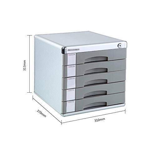 5 Drawer Mobile File Cabinet Fully Assembled Except Casters/Legal Size,Label Various Storage