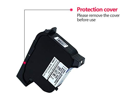 BENTSAI Original Solvent Quick Dry Ink Cartridge for BENTSAI Handheld Inkjet Printer BT-HH6105B2/BT-HH6105B3 (Yellow)