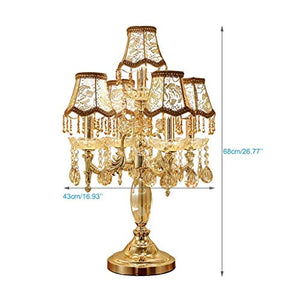 HIZLJJ Modern Chrome Crystal Chandelier